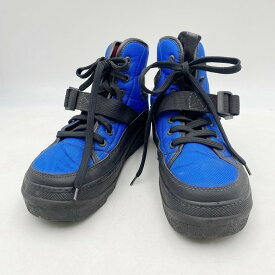 【中古】【メンズ】POLO SPORT RALPH LAUREN RLJ-859 ポロ スポーツ ラルフローレン ハイカットシューズ 靴 サイズ：41 カラー：ブルー 万代Net店