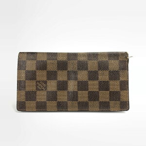 ルイ・ヴィトン(LOUIS VUITTON) ダミエ(Demier) 中古 レディース長財布 
