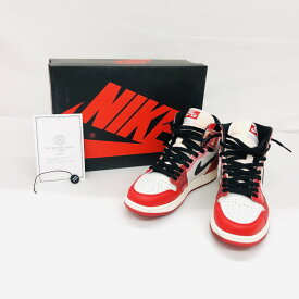 【中古】【メンズ/レディース】 NIKE ナイキ NIKE ×SPIDER-MAN AIR JORDAN 1 HIGH OG SP DV1748-601 ナイキ×スパイダーマン エアジョーダン 1 ハイ オリジナル SP 160-240331-hn-07-fur サイズ：27.0cm US 9 カラー：レッド系 万代Net店