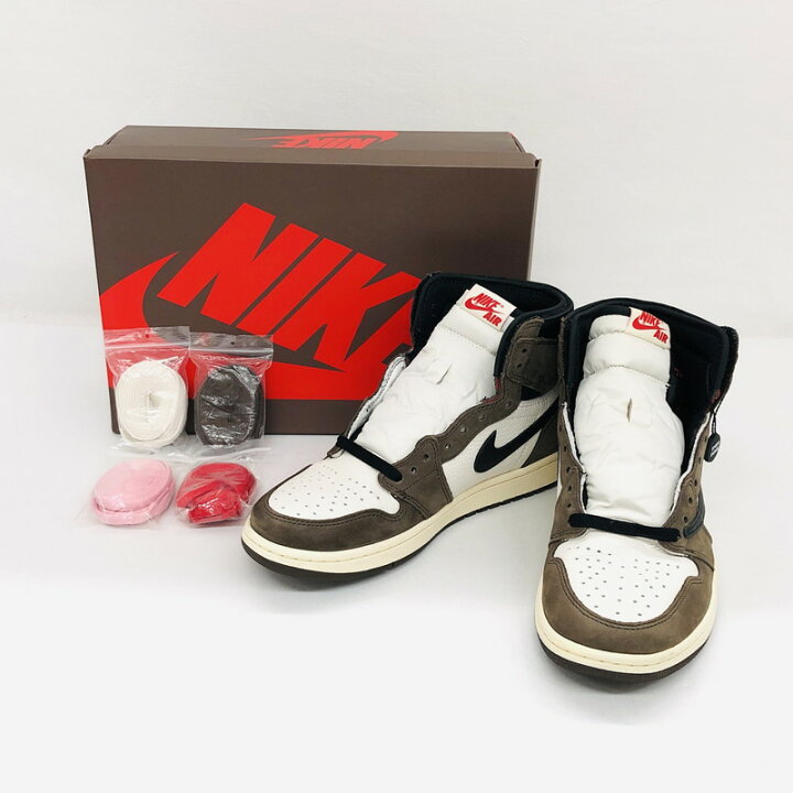 楽天市場】【中古品】【メンズ】 NIKE ナイキ ×TRAVIS SCOTT AIR  