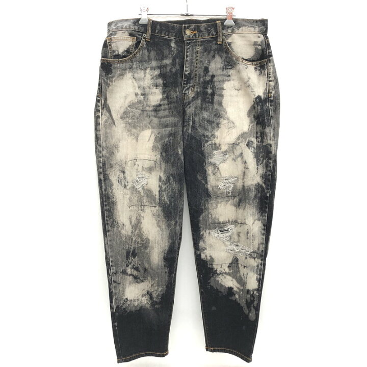 楽天市場】【中古品】【メンズ】 LEFLAH レフラー BLEACH DENIM PANTS 