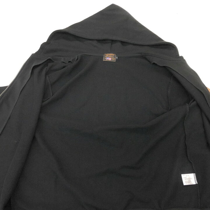 楽天市場】【中古美品】【メンズ】 VANSON バンソン ZIP HOODIE NVSZ  