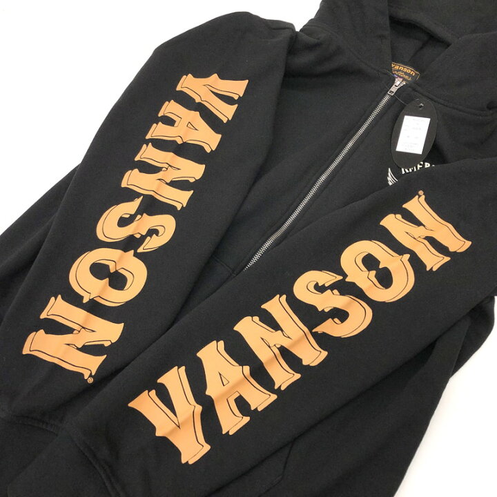 楽天市場】【中古美品】【メンズ】 VANSON バンソン ZIP HOODIE NVSZ  