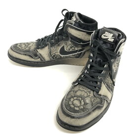 【中古品】【メンズ】 ナイキ AIR JORDAN 1 HIGH ZOOM CMFT 2 FQ8155-010 エア ジョーダン ズーム スニーカー シューズ 靴 160-260617-rs-04-fur サイズ：32.0cm US14 カラー：ディア・デ・ムエルトス 万代Net店