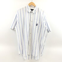 楽天市場】stussy 半袖シャツ ストライプの通販