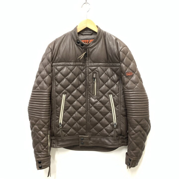 楽天市場】【中古】【メンズ】 UNION JAP ラムスキン レザーダウン  