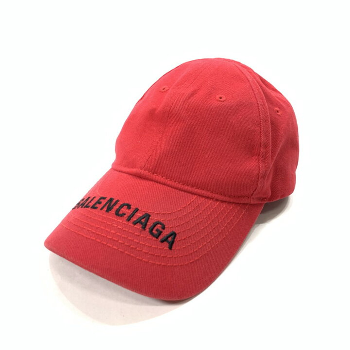楽天市場】【中古】【メンズ】 BALENCIAGA バレンシアガ ロゴ キャップ 