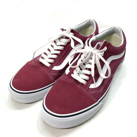 【中古】【メンズ】 VANS バンズ OLD SKOOL オールドスクール シューズ 靴 スニーカー 162-240213-gm-25-fuz サイズ：28.0cm カラー：ワインレッド 万代Net店