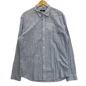 【中古】【メンズ】 DIESEL ディーゼル 長袖シャツ トップス ブランド 古着 141-240310-gm-17-fuz サイズ：XXL カラー：ストライプ 万代Net店