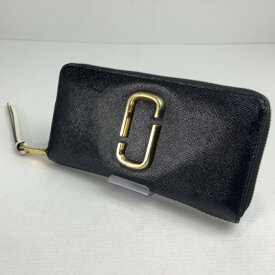 【中古】【レディース】 MARC JACOBS マークジェイコブス M0014280 002 SNAPSHOT STANDARD CONTINENTAL WALLET スナップショット スタンダード コンチネンタル ウォレット 200-240328-st-3-fuz カラー：ブラック 万代Net店