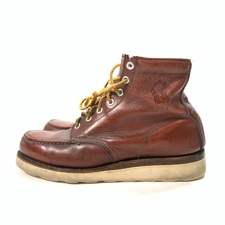 楽天市場】【中古】【メンズ】 Chippewa チペワ 白タグ モックトゥ 