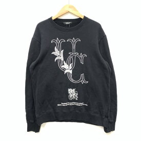 【中古】【メンズ】 UNDERCOVER アンダーカバー SWEAT SHIRT スウェットシャツ トップス ブランド 古着 140-240413-gm-27-fuz サイズ：04 カラー：ブラック 万代Net店