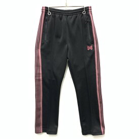 【中古】【メンズ】 Needles ニードルス 22AW LQ230 SIDE RHINE TRACK PANTS トラックパンツ ボトムス ブランド 古着 151-240423-gm-13-fuz サイズ：XS カラー：ブラック 万代Net店