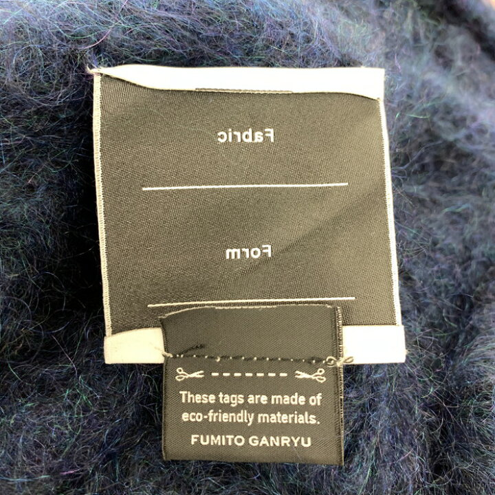 楽天市場】【中古】【メンズ】 FUMITO GANRYU FU10-KN-01 MOHAIR KNIT 