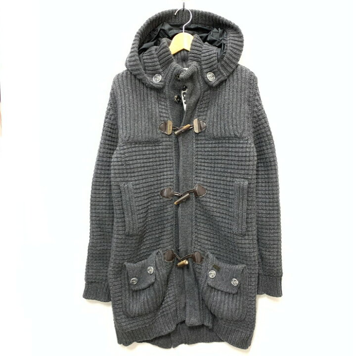 楽天市場】【中古品】【メンズ】 BARK バーク ニットダッフルコート 