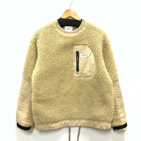 楽天スーパーSALE 20%OFF~【中古品】【メンズ】 Gramicci グラミチ プルオーバーボアジャケット アウター ブランド 古着 144-241228-gm-38-fuz サイズ：S カラー：ベージュ 万代Net店