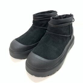 【中古美品】【メンズ】 UGG アグ CL ULTRA MINI WEATHER HYBRID BOOTS ブーツ シューズ 靴 164-251109-gm-28-fuz サイズ：26cm カラー：ブラック 万代Net店