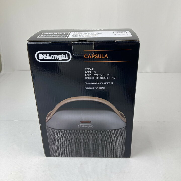 楽天市場】【中古品】 Delonghi HFX30C11 カプスーラ セラミックファン 