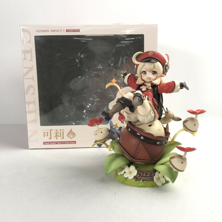 楽天市場】【中古品】 完備品 原神 miHoYo クレー 火花騎士ver. 箱付き 