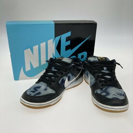 【中古品】【メンズ】 NIKE SB ナイキエスビー 745954-014 DUNK LOW PREMIUM FT SB QS FAST TIMES 靴 スニーカー 160-250908-NS-06-iwa サイズ：28cm カラー：ブラック ブルー 万代Net店
