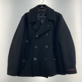【中古品】【メンズ】 68&brothers シックスティエイトアンドブラザーズ Pコート アウター 147-260105-WA-01-iwa サイズ：L カラー：ブラック 万代Net店