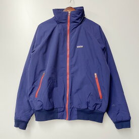 【中古】【メンズ】 patagonia パタゴニア SHELLED SYNCHILLA JACKET 28145FA14 シェルド シンチラ ジャケット ナイロンジャケット アウトドア アウター 144-240409-mk-22-izu サイズ：L カラー：ネイビー 万代Net店