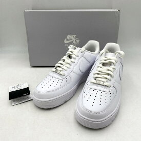 【中古】【メンズ】 NIKE ナイキ AIR FORCE 1 07 CW2288-111 エア フォース 1 07 スニーカー シューズ 靴 160-240423-ay-03-izu サイズ：27cm カラー：WHITE/WHITE 万代Net店