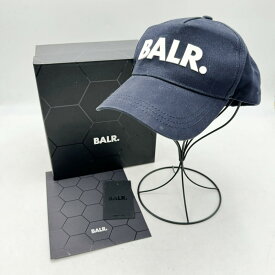 【中古】【メンズ/レディース】 BALR. LOGO CAP 10482 ボーラー ロゴキャップ 帽子 服飾雑貨 185-240503-ay-13-izu カラー：ネイビー 万代Net店