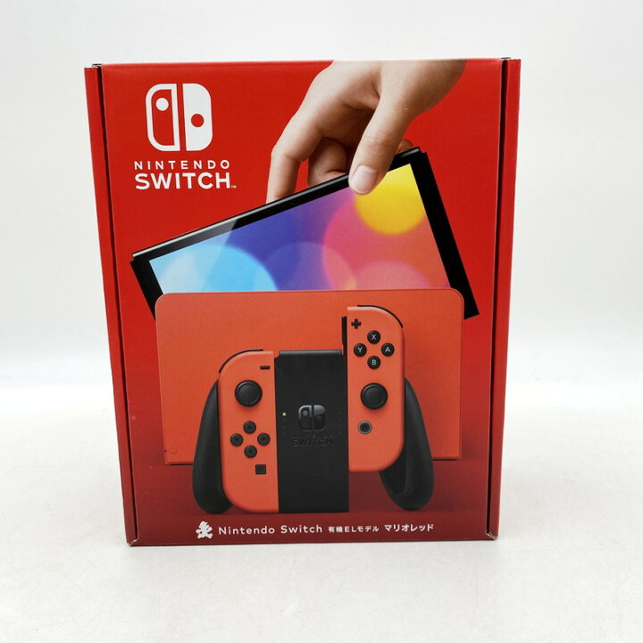 楽天市場】【中古】 【未使用】Nintendo Switch (有機ELモデル) マリオ 