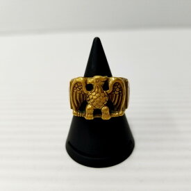 【中古】【メンズ】 CALEE キャリー EAGLE BRASS RING イーグル ブラスリング 指輪 アクセサリー 193-240519-hi-06-izu カラー：ゴールド 万代Net店