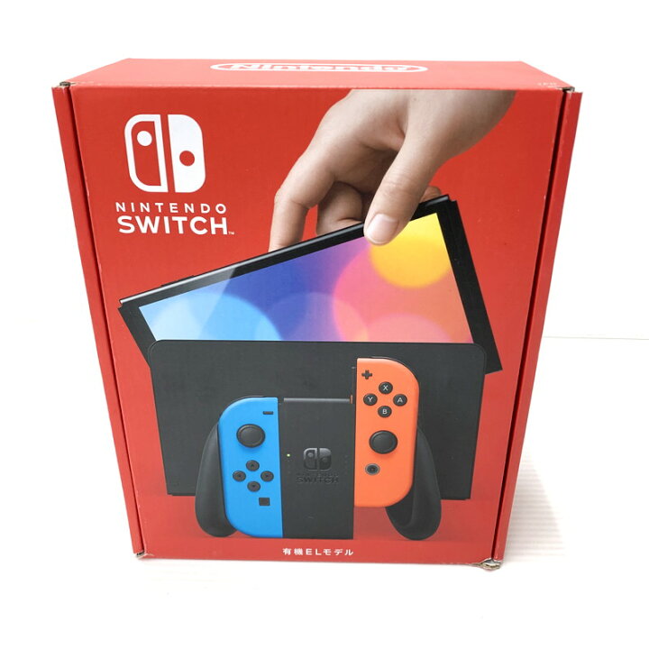 楽天市場】【中古】 【未使用】Nintendo Switch (有機ELモデル) (L 