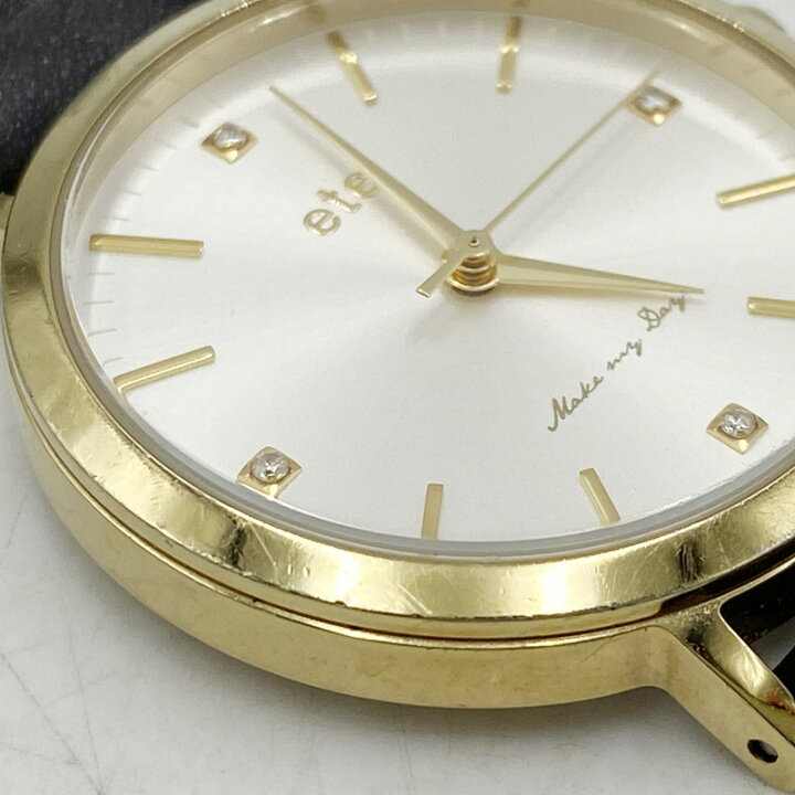 楽天市場】【中古】【レディース】 ete エテ クォーツ腕時計 198  