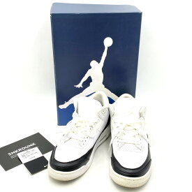 【メンズ】 NIKE×FRAGMENT ナイキ×フラグメント DA3595-100 AIR JORDAN 3 エアジョーダン 3 靴 スニーカー シューズ 160-250205-ma-05-izu サイズ：26.0cm カラー：WHITE/BLACK 万代Net店