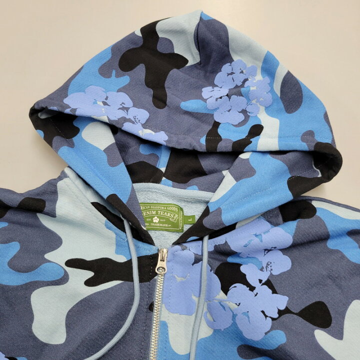 楽天市場】【中古品】【メンズ】 DENIM TEARS デニムティアーズ BLUE  