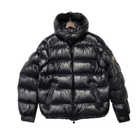 【中古品】【メンズ】 MONCLER モンクレール I20911A53600 23AW MAYA GIUBBOTTO HOODED DOWN JACKET マヤ ジュッボット フーデッド ダウン ジャケット アウター 141-260113-cs-07-izu サイズ：5 カラー：ブラック 万代Net店
