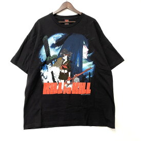 【中古品】【メンズ】 GEEKS RULE ギークスルール × KILL LA KILL キルラキル 15 SILKSCREEN PRINTING T SHIRT VOL.01 シルクスクリーン プリントTシャツ 半袖 トップス 142-260206-as-13-izu サイズ：XXL カラー：ブラック 万代Net店