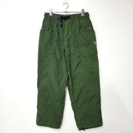 【中古品】【メンズ】 South2 West8 サウスツーウェストエイト BELTED C.S. PANT MR695 センターシームパンツ ボトムス 151-260225-as-01-izu サイズ：M カラー：グリーン 万代Net店
