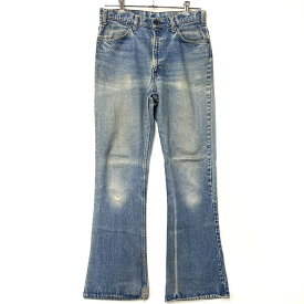 【中古品】【メンズ】 Levi's リーバイス 684-0217 刻印62 42TALON タロン SMALL スモール E 均等V オレンジタブ 推定70’S BIG BELL ビッグ ベル DENIM PANTS デニム パンツ ズボン ボトムス 157-260410-ya-10-izu サイズ：下記参照 カラー：インディゴ 万代Net店