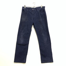 【中古品】【メンズ】 LEVI'S リーバイス 刻印536 85年製 白タブ 42TALON 80S 519 CORDUROY PANTS コーデュロイ パンツ ボトムス 157-260708-yn-06-izu サイズ：W36×L36 カラー：ネイビー 万代Net店