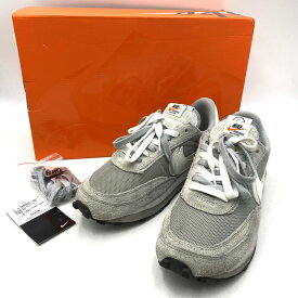 【中古品】【メンズ】 NIKE ナイキ×FRAGMENT DESIGN×SACAI DH2684-001 LD WAFFLE "LIGHT SMOKE GREY" スニーカー 靴 160-261002-sm-06-izu サイズ：27.5cm カラー：LIGHT SMOKE GREY 万代Net店