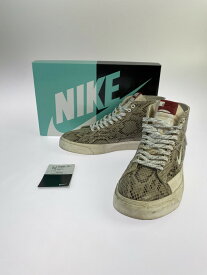 【中古】【メンズ】 NIKE SB ナイキエスビー BLAZER MID QS SOULLAND CN4540-001 ブレザー ミッド クイックストライク ソウルランド スニーカー 靴 160-240301-yn-01-min サイズ：26.5cm US8.5 カラー：LIGHT BONE/WHITE-PURE PLATINUM 万代Net店