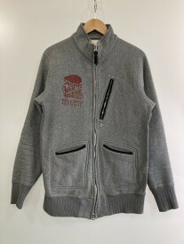 【中古】【メンズ】 WESTRIDE ウエストライド HEAVY WEIGHT FULL ZIP STAND SWEAT ヘビー ウェイト フルジップ スタンド スウェット トップス 145-240307-yn-02-min サイズ：38 万代Net店