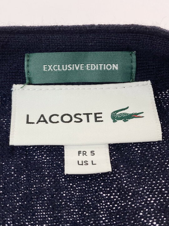 楽天市場】【中古品】【メンズ】 LACOSTE EXCLUSIVE EDITION CARDIGAN 