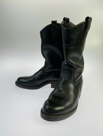 【中古】【メンズ】 WESCO ウエスコ WESTERN BOSS ウェスタンボス ブーツ 靴 164-240422-yn-26-min サイズ：8 1/2 D カラー：ブラック 万代Net店