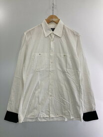 【中古】【メンズ】 RAFSIMONS L/S SHIRT ラフシモンズ ロングスリーブシャツ 長袖シャツ トップス 141-240514-yn-29-min サイズ：48 カラー：ホワイト 万代Net店