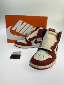 【中古】【メンズ】 NIKE ナイキ AIR JORDAN 1 RETRO HIGH OG LOST&FOUND CHICAGO DZ5485-612 エアージョーダン1 レトロ ハイ スニーカー 靴 160-240514-jt-05-min サイズ：US 9.5 27.5cm カラー：VARSITY RED/BLACK-SAIL MUSLIN 万代Net店