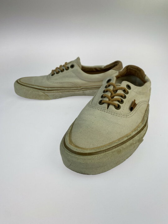 楽天市場】【中古】【メンズ】 VANS バンズ 80S ERA WHITE BROWN 
