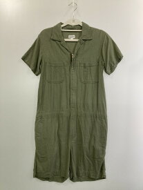 【中古品】【レディース】 FWK by engineered garments エフダブリューケーエンジニアードガーメンツ COMBI SUIT コンビスーツ つなぎ 168-241121-yn-29-min サイズ：2 カラー：オリーブグリーン 万代Net店