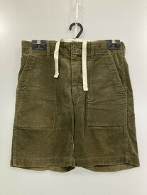【中古品】【メンズ】 Engineered Garments エンジニアードガーメンツ USA製 コーデュロイショーツ パンツ 153-250419-ks-104-min サイズ：XS カラー：オリーブ系 万代Net店