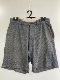 【中古品】【メンズ】 ENGINEERED GARMENTS エンジニアドガーメンツ ショーツ 151-250516-em-05-min サイズ：S カラー：グレー/ネイビー（チェッカーフラッグ柄） 万代Net店
